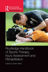 Routledge Handbook of Sports Therapy, Injury Assessment and Rehabilitation_cover