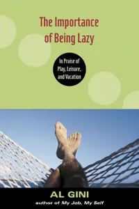The Importance of Being Lazy_cover