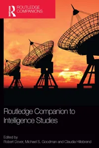 Routledge Companion to Intelligence Studies_cover