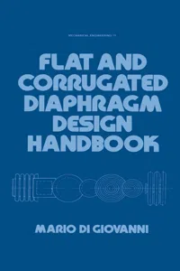 Flat and Corrugated Diaphragm Design Handbook_cover