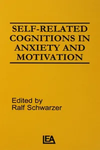 Self-related Cognitions in Anxiety and Motivation_cover