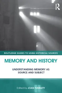 Memory and History_cover