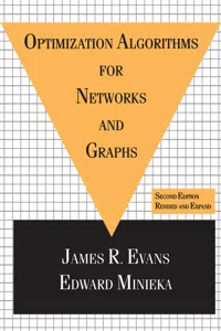 Optimization Algorithms for Networks and Graphs_cover