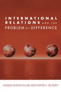 International Relations and the Problem of Difference_cover