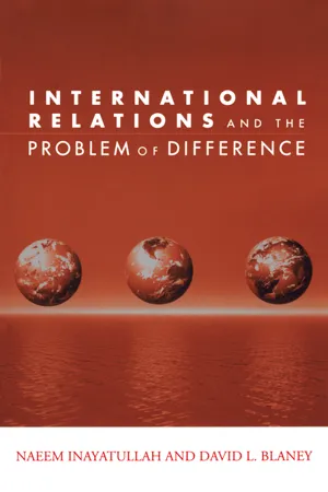 International Relations and the Problem of Difference