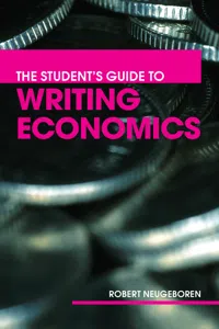 The Student's Guide to Writing Economics_cover