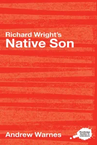 Richard Wright's Native Son_cover
