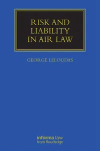 Risk and Liability in Air Law_cover