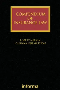 Compendium of Insurance Law_cover