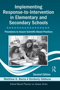 Implementing Response-to-Intervention in Elementary and Secondary Schools_cover