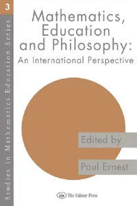 Mathematics Education and Philosophy_cover