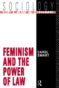 Feminism and the Power of Law_cover