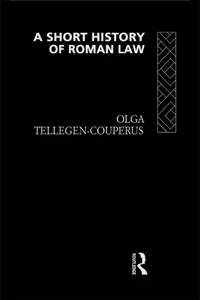 A Short History of Roman Law_cover