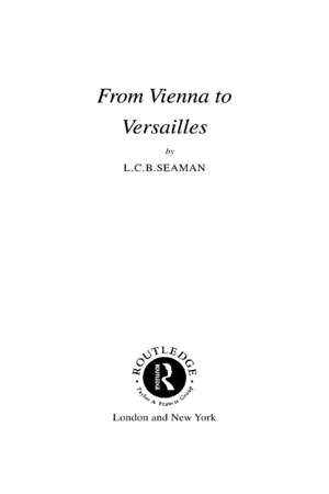 From Vienna to Versailles