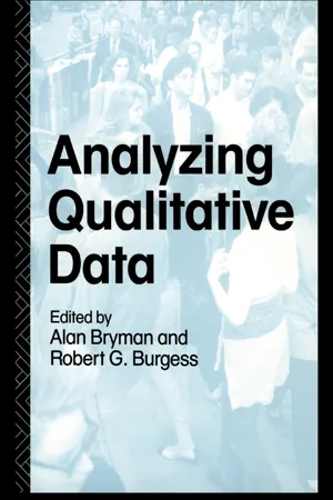 Analyzing Qualitative Data