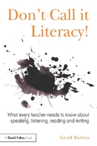 Don't Call it Literacy!_cover