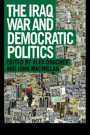 The Iraq War and Democratic Politics