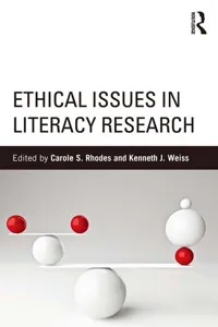 Ethical Issues in Literacy Research_cover