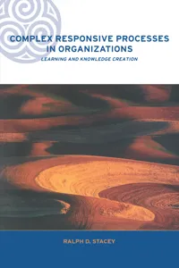 Complex Responsive Processes in Organizations_cover