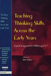 Teaching Thinking Skills Across the Early Years_cover