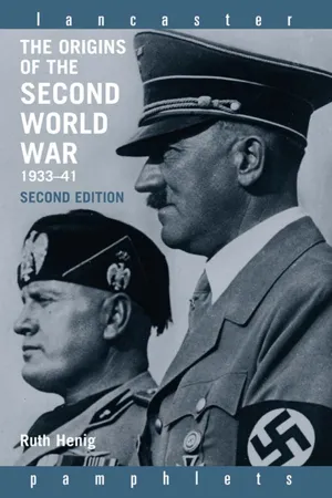 The Origins of the Second World War 1933-1941