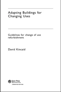 Adapting Buildings for Changing Uses_cover