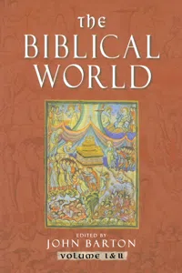 The Biblical World_cover