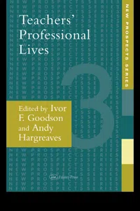 Teachers' Professional Lives_cover