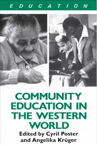 Community Education and the Western World_cover