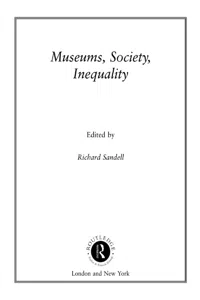 Museums, Society, Inequality_cover