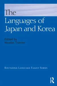 The Languages of Japan and Korea_cover