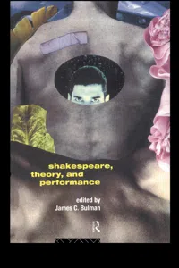 Shakespeare, Theory and Performance_cover