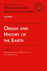 Origin and History of the Earth_cover