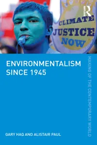 Environmentalism since 1945_cover