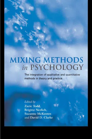 Mixing Methods in Psychology