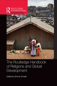 The Routledge Handbook of Religions and Global Development_cover