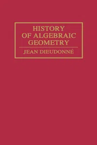 History Algebraic Geometry_cover