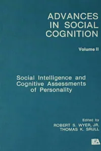 Social Intelligence and Cognitive Assessments of Personality_cover