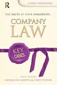 Key Cases: Company Law_cover