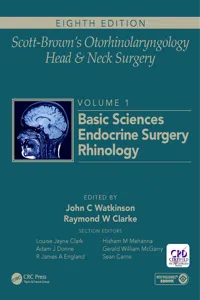 Scott-Brown's Otorhinolaryngology and Head and Neck Surgery_cover