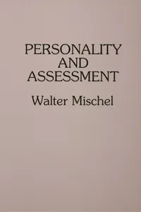 Personality and Assessment_cover