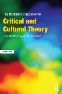 The Routledge Companion to Critical and Cultural Theory_cover