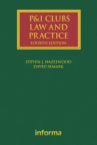 P&I Clubs: Law and Practice_cover