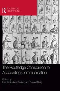 The Routledge Companion to Accounting Communication_cover