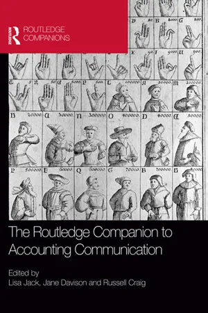 The Routledge Companion to Accounting Communication