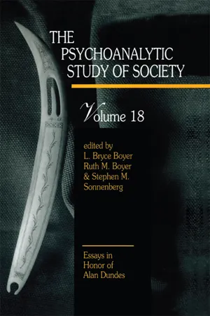 The Psychoanalytic Study of Society, V. 18