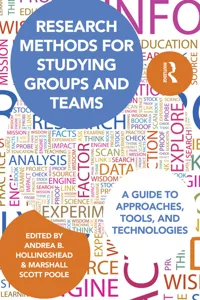 Research Methods for Studying Groups and Teams_cover