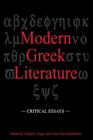 Modern Greek Literature