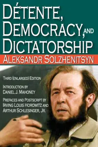 Detente, Democracy and Dictatorship_cover