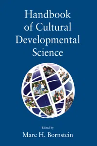 Handbook of Cultural Developmental Science_cover